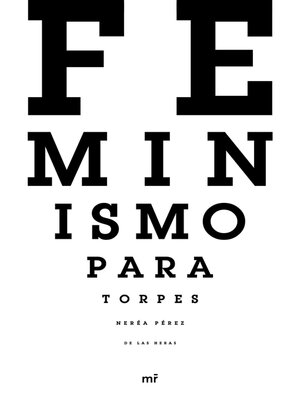 cover image of Feminismo para torpes